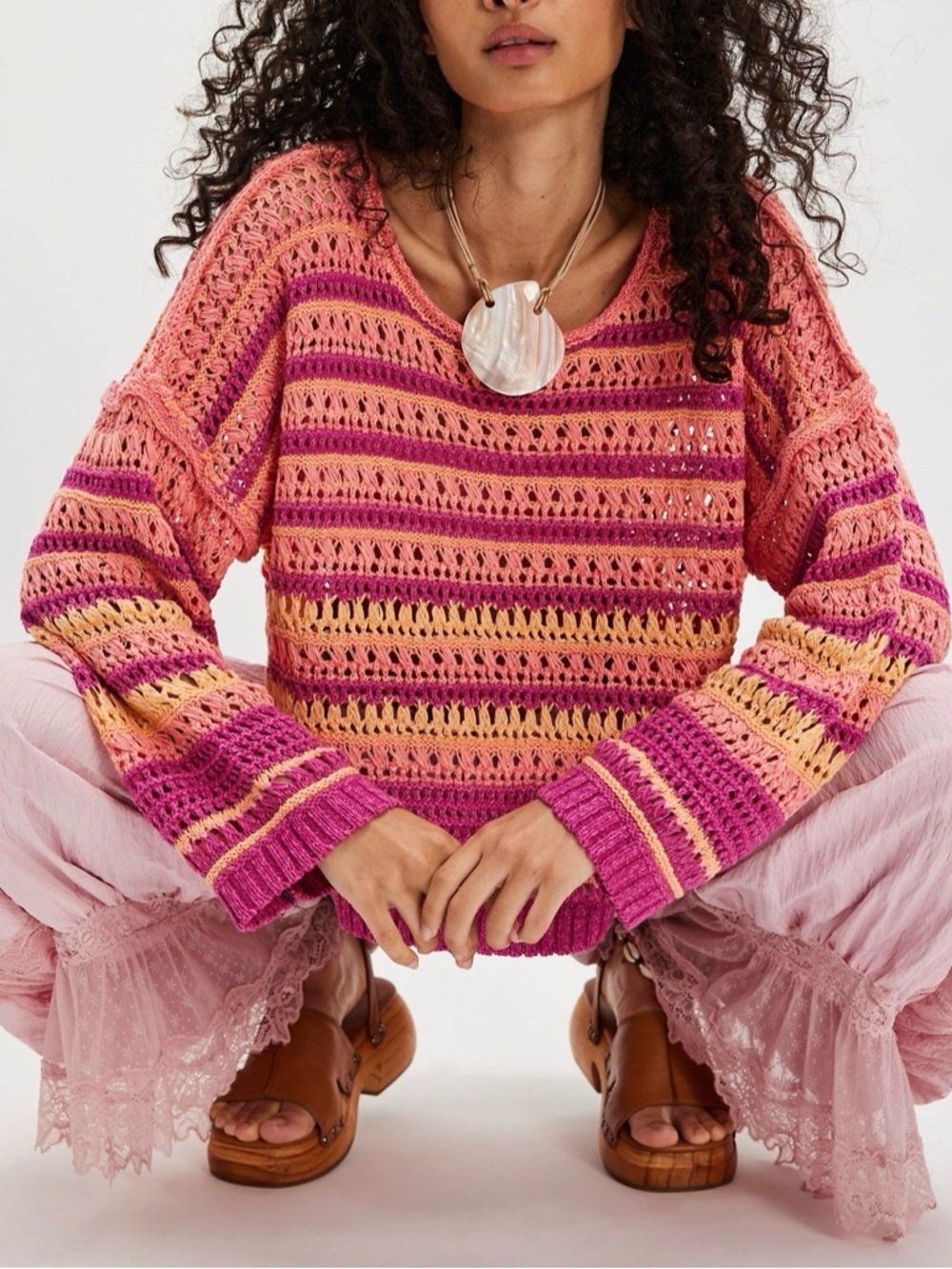 Free People Madelyn Pullover Sz S
